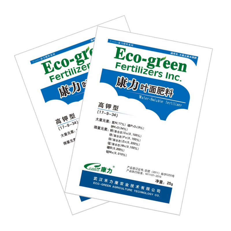 High potassium fruit swelling(17-9-34)